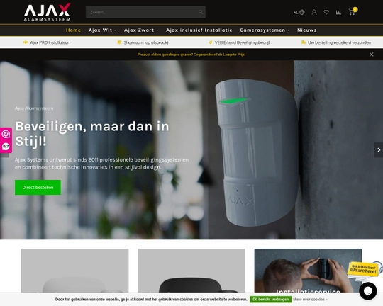Ajax Alarm Systeem Logo