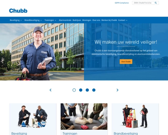 Chubb Fire & Security Logo