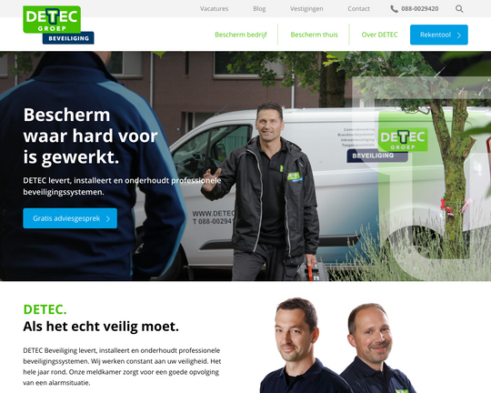 Detec Beveiliging Logo