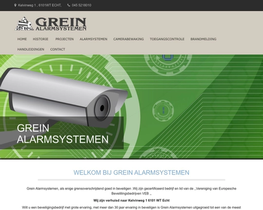 Grein Alarmsystemen Logo