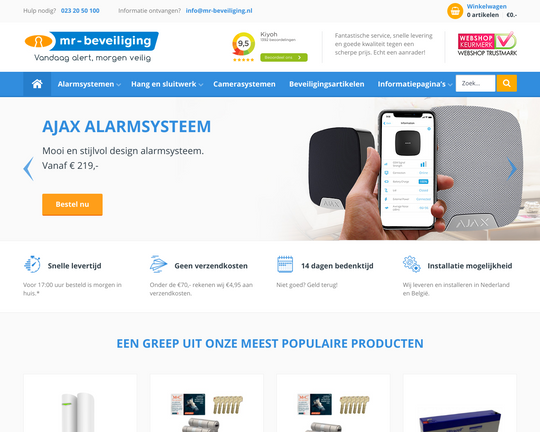 MR-Beveiliging Logo