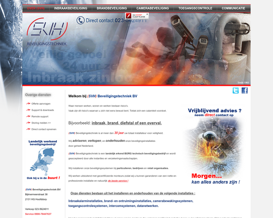 SVH Beveiligingstechniek Logo