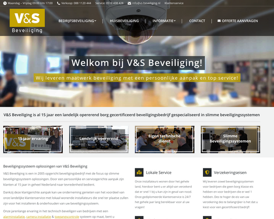 V&S Beveiliging Logo