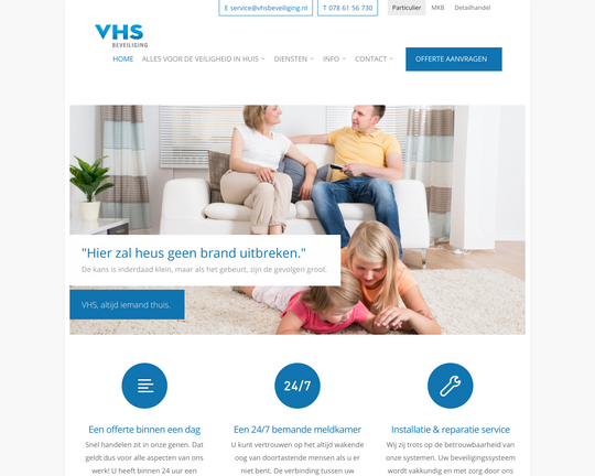 VHS Beveiliging Logo