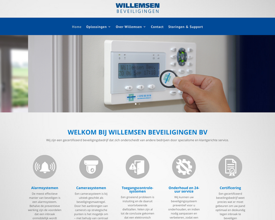 Willemsen Beveiligingen Logo