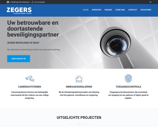 Zegers Beveiliging Logo
